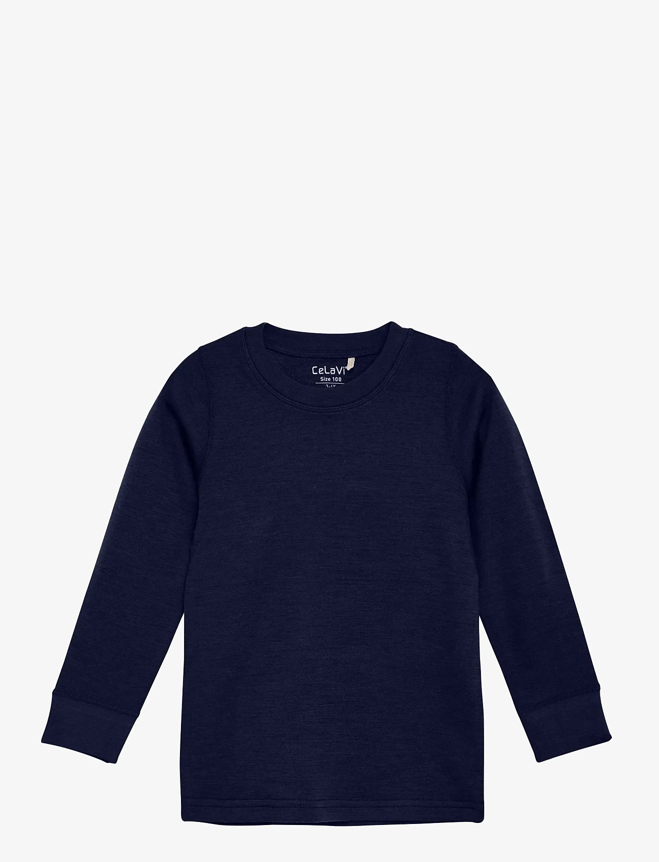 CeLaVi - Blouse LS - Solid - herbstliche kleidung - night sky - 0