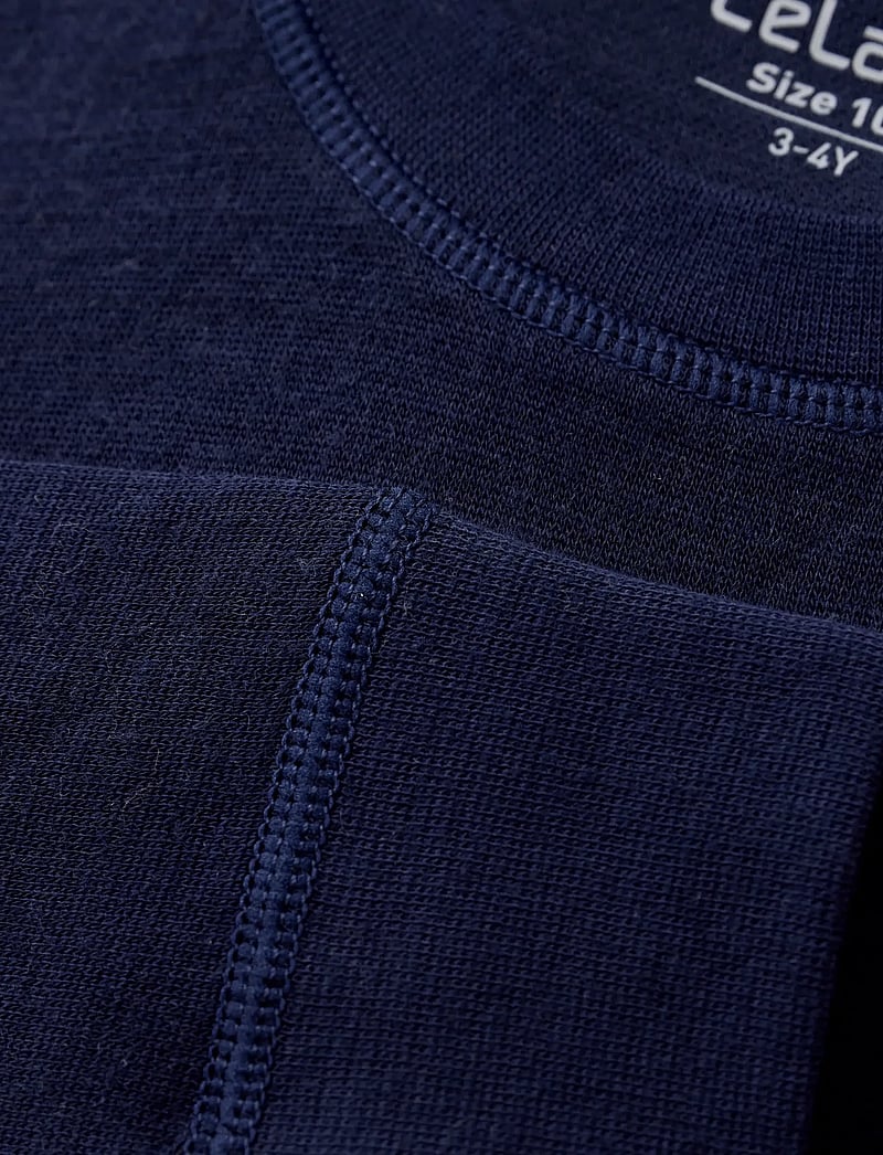 CeLaVi - Blouse LS - Solid - długi rękaw - night sky - 2