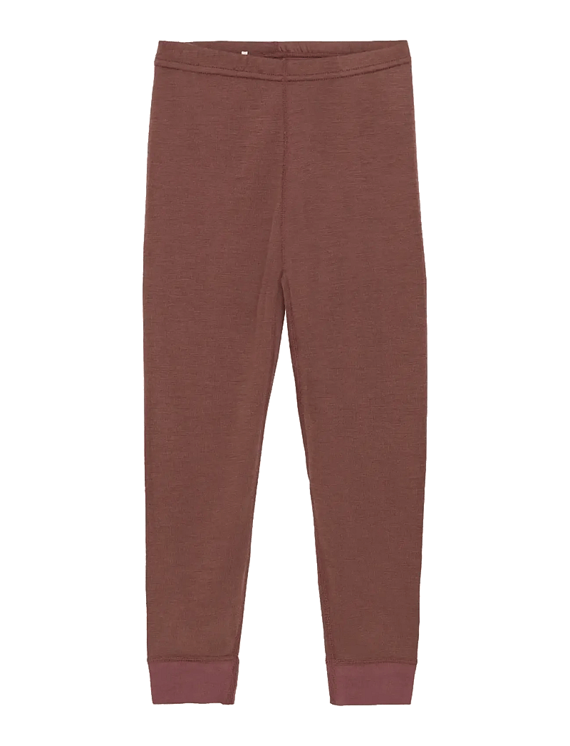 CeLaVi - Leggings - Solid - uldundertøj baby - marron - 0