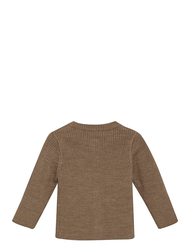 CeLaVi - Cardigan - Knitted - koftor - cocoa creme - 2