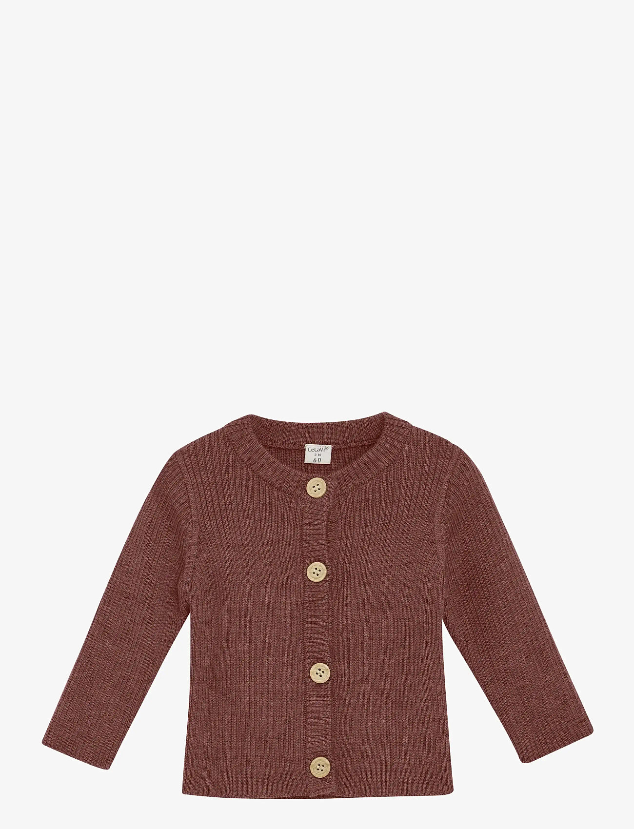 CeLaVi - Cardigan - Knitted - cardigans - marron - 1