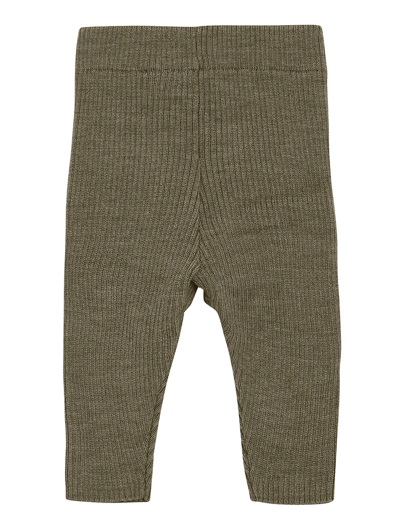 CeLaVi - Leggings - Knitted - alusriided beebidele - dusky green - 2