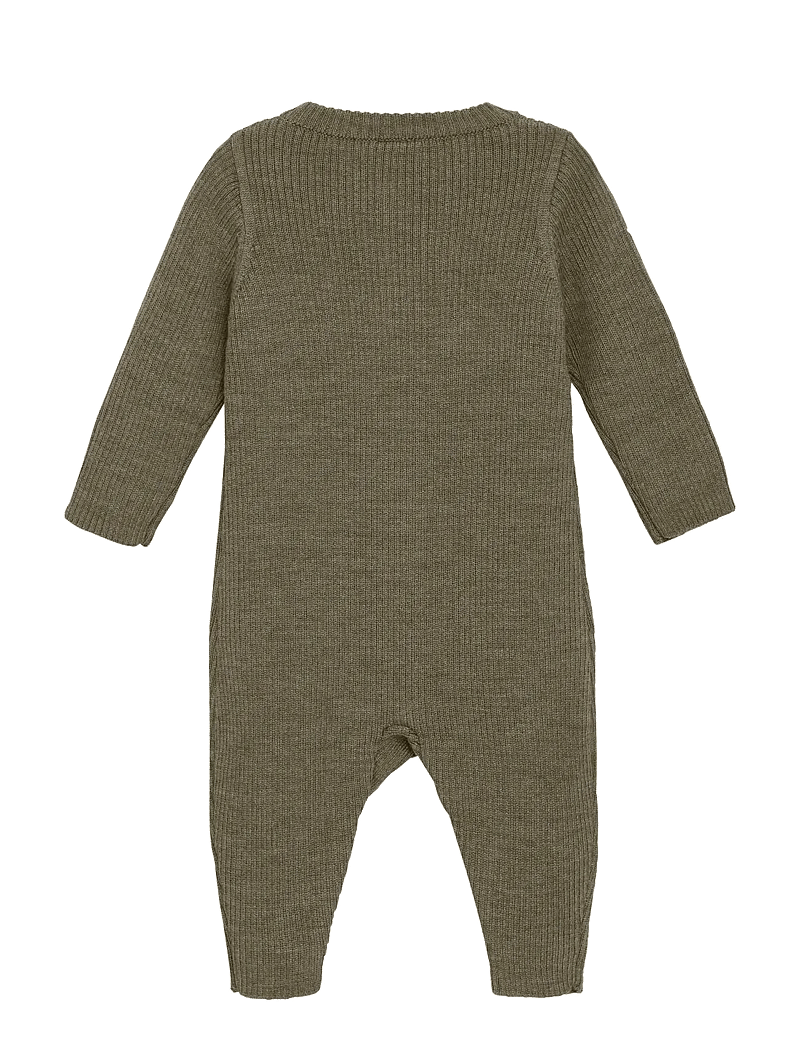 CeLaVi - Jumpsuit - Knitted - underställ baby - dusky green - 1