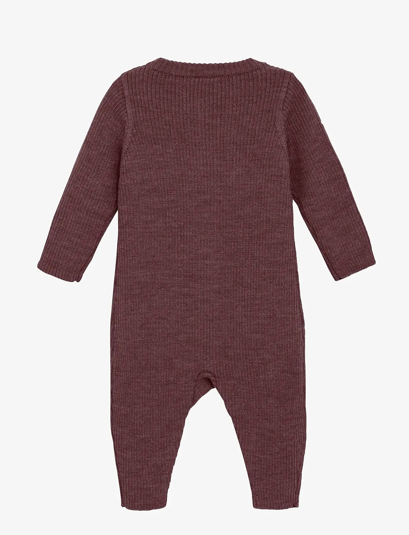 CeLaVi - Jumpsuit - Knitted - underställ baby - marron - 1