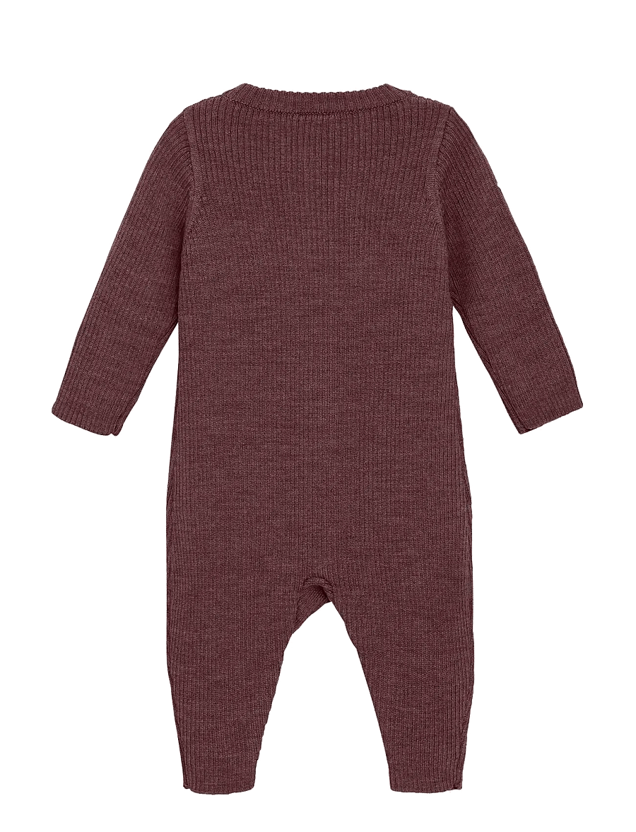 CeLaVi - Jumpsuit - Knitted - alusriided beebidele - marron - 1