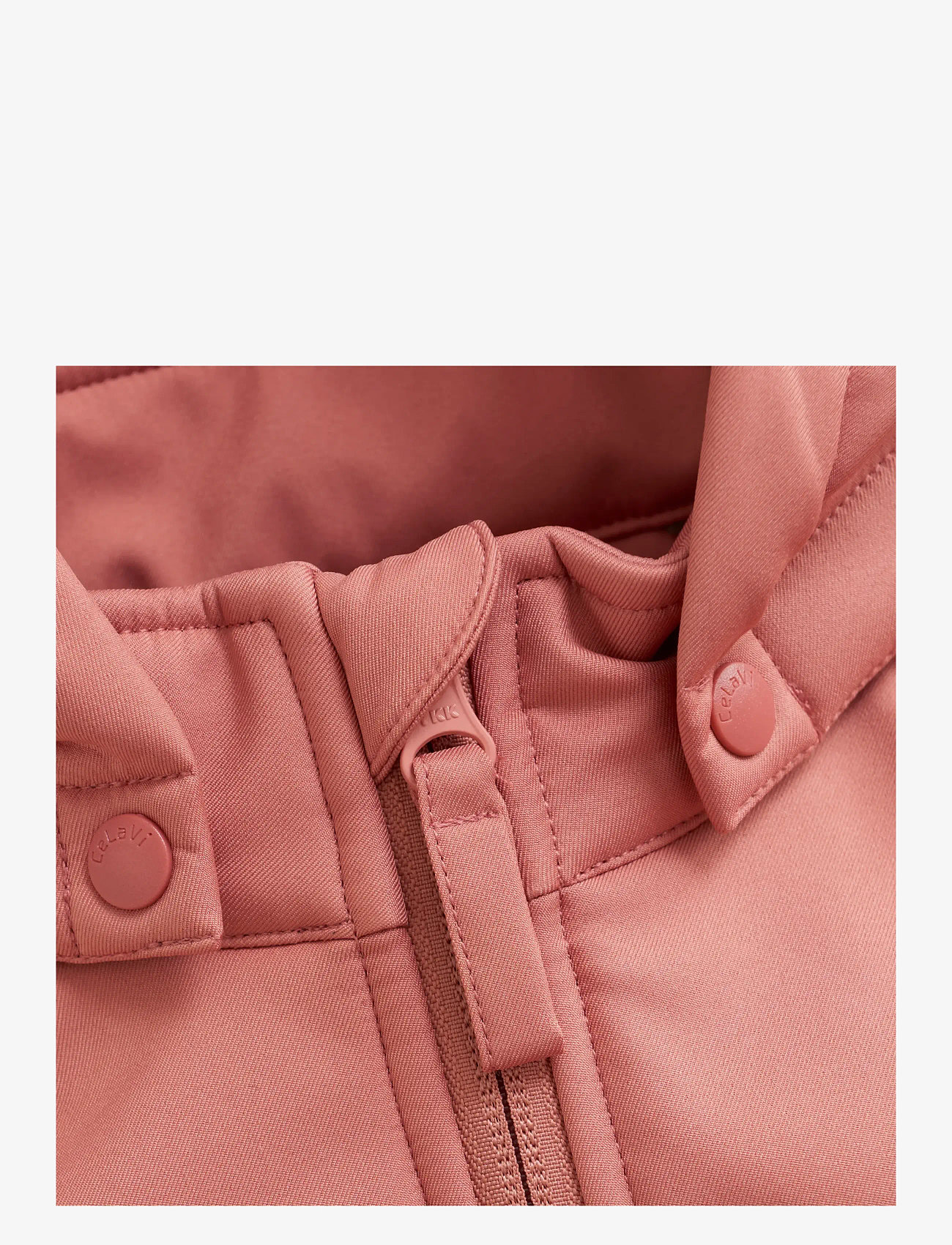 CeLaVi - Softshell Jacket - SOLID - herbstjacken - brick dust - 2