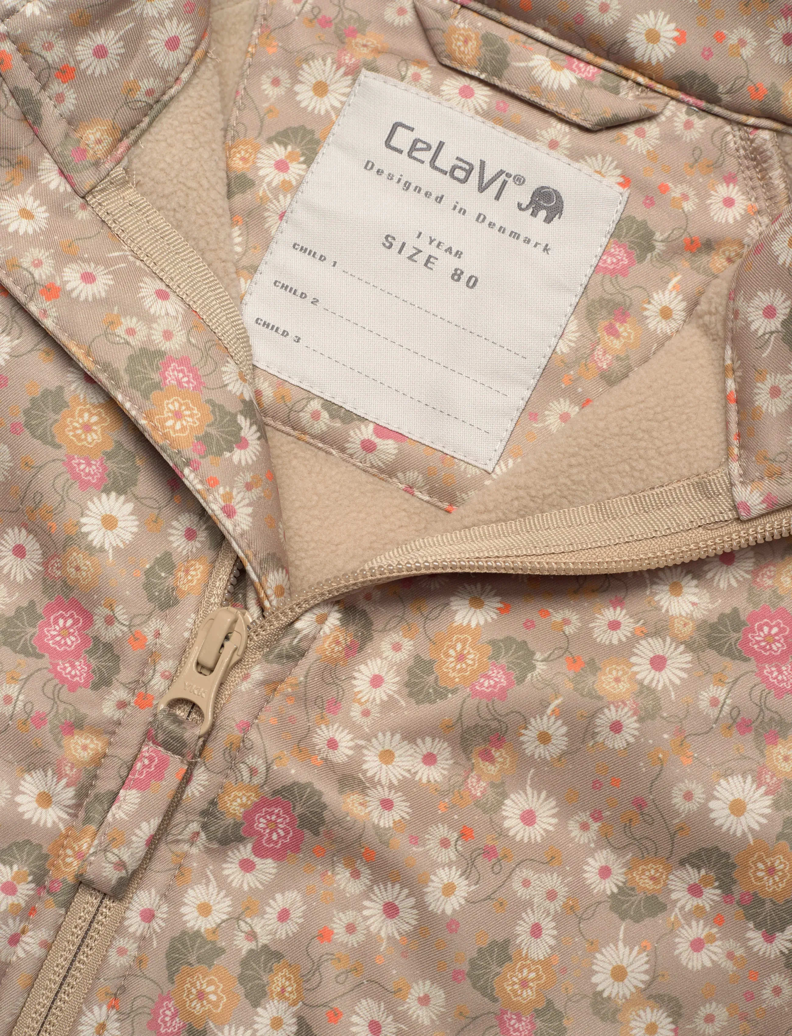 CeLaVi - Softshell Jacket - AOP - fall jackets - brick dust - 2
