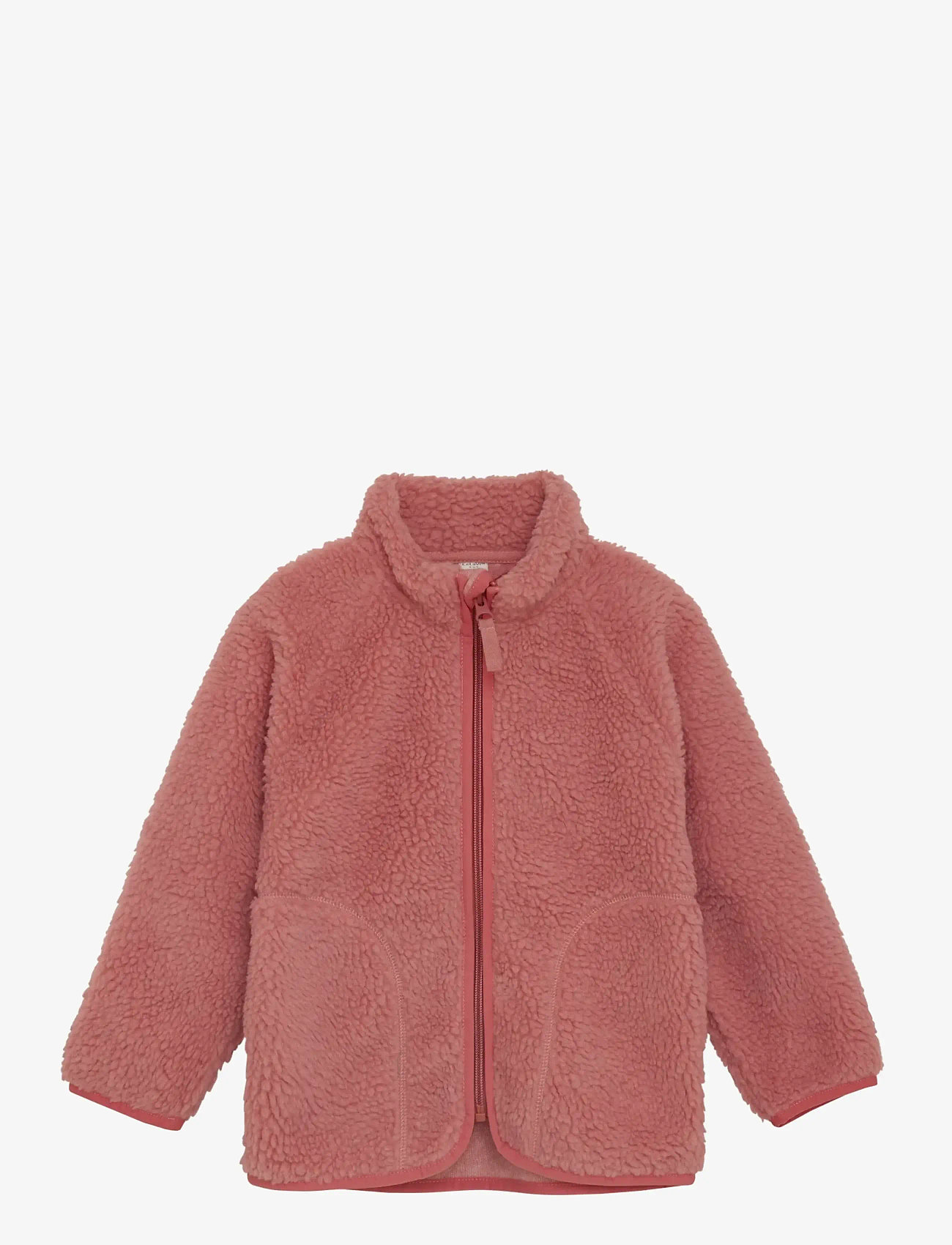 CeLaVi - Teddy Fleece Jacket - sügisjakid - brick dust - 0