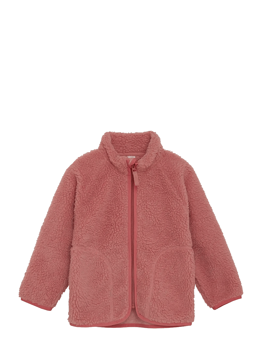 CeLaVi - Teddy Fleece Jacket - fleecejacken - brick dust - 0