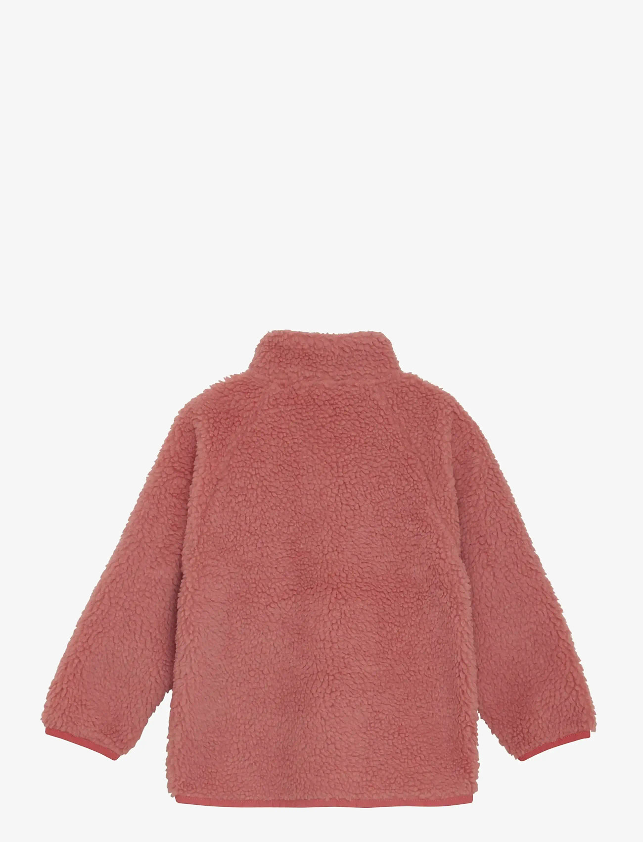 CeLaVi - Teddy Fleece Jacket - sügisjakid - brick dust - 1