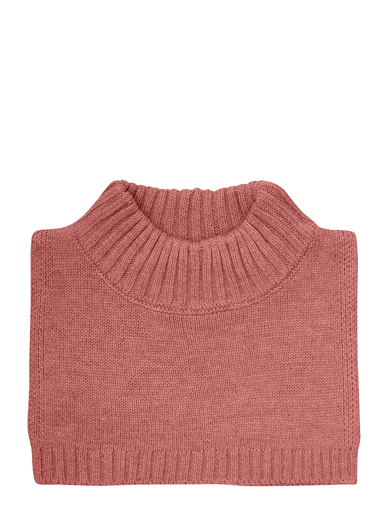 CeLaVi - Neck Warmer - Knitted - halswärmer - brick dust - 0