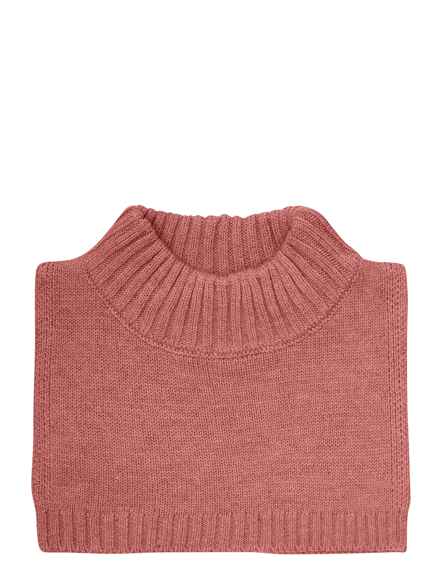CeLaVi - Neck Warmer - Knitted - halswärmer - brick dust - 0