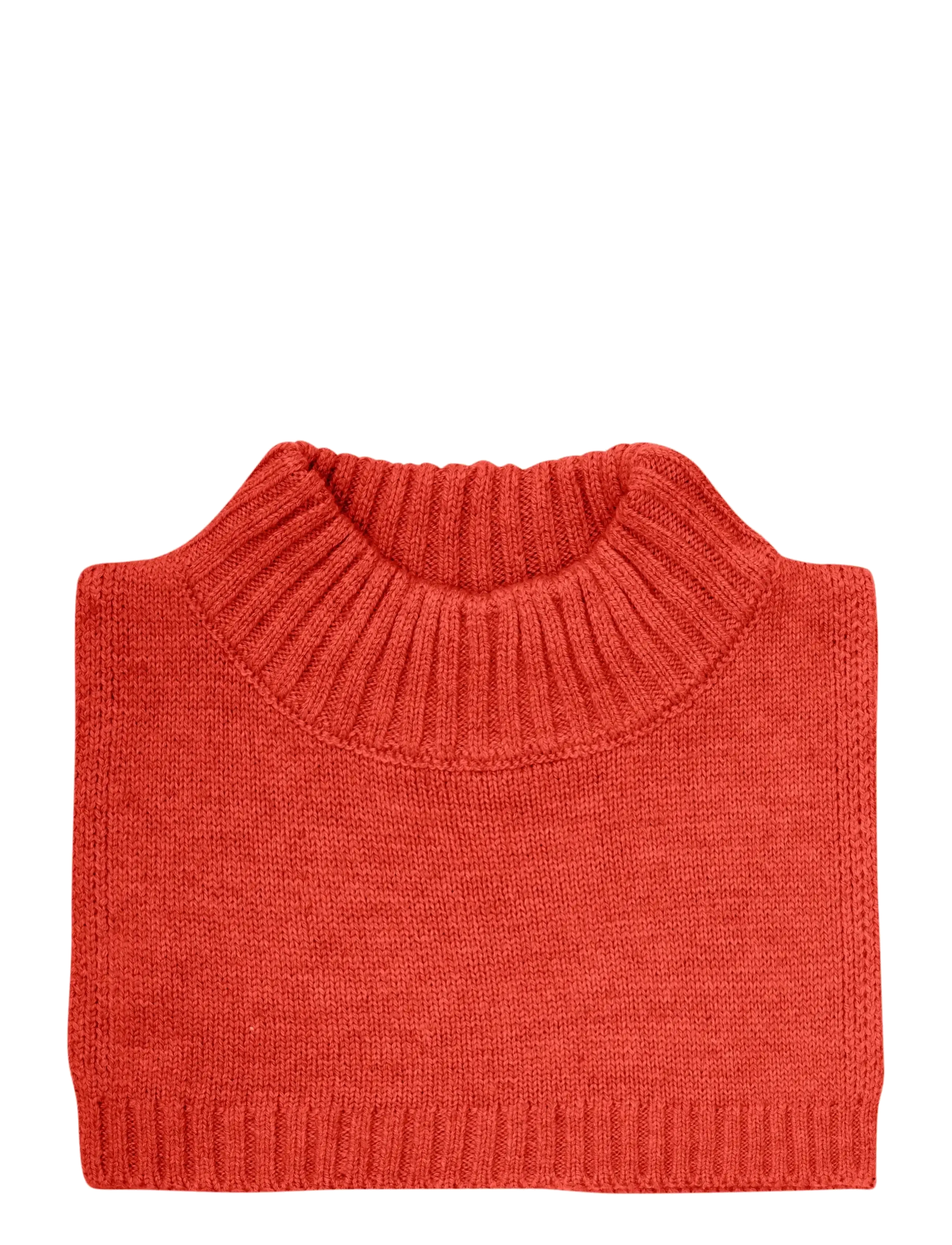 CELAVI Neck Warmer - Strick Rot - 2 Y - Kinder