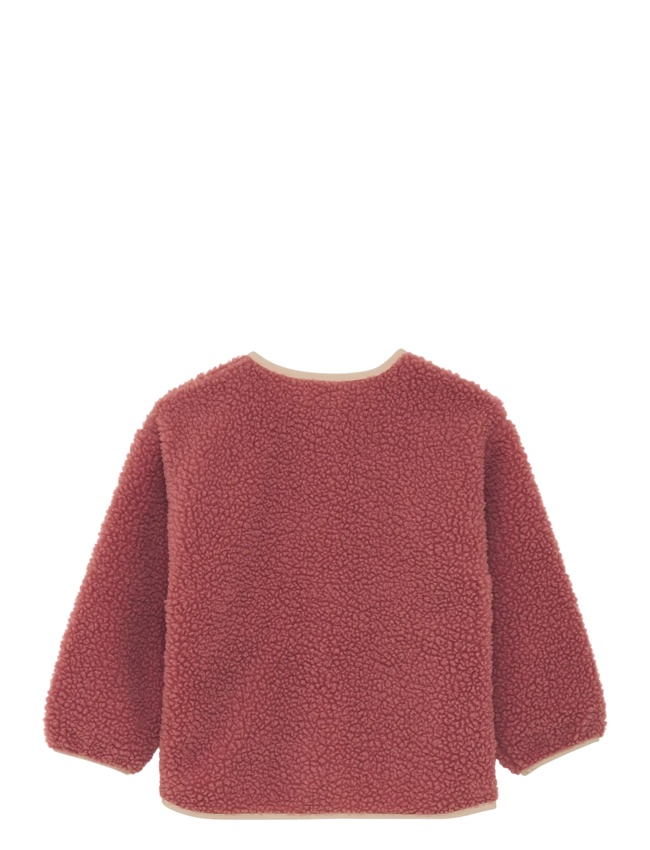 CeLaVi - Girl Teddy Fleece Jacket - fleece jackets - nostalgia rose - 1
