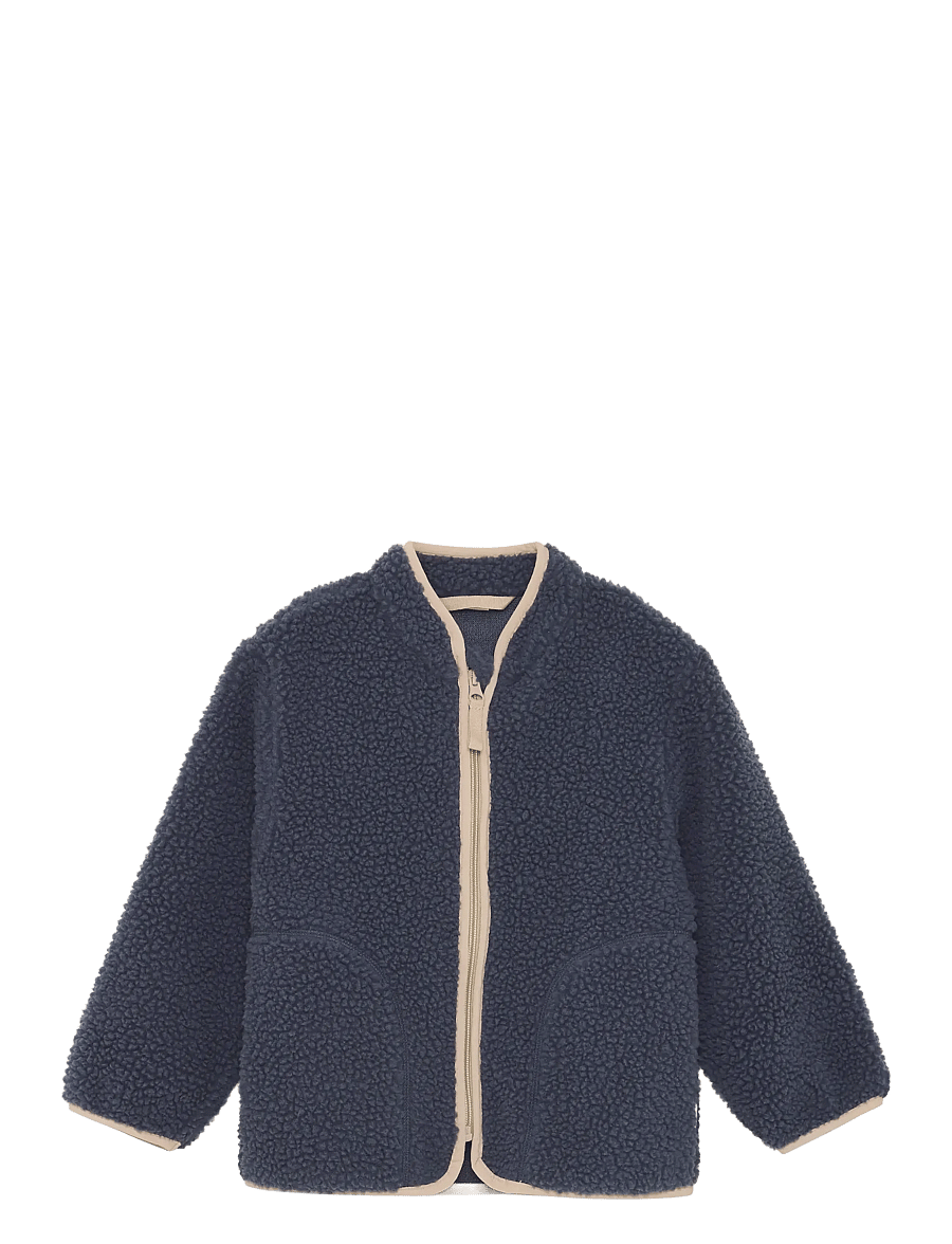 CeLaVi - Boys Teddy Fleece Jacket - fleece jackets - flint stone - 0