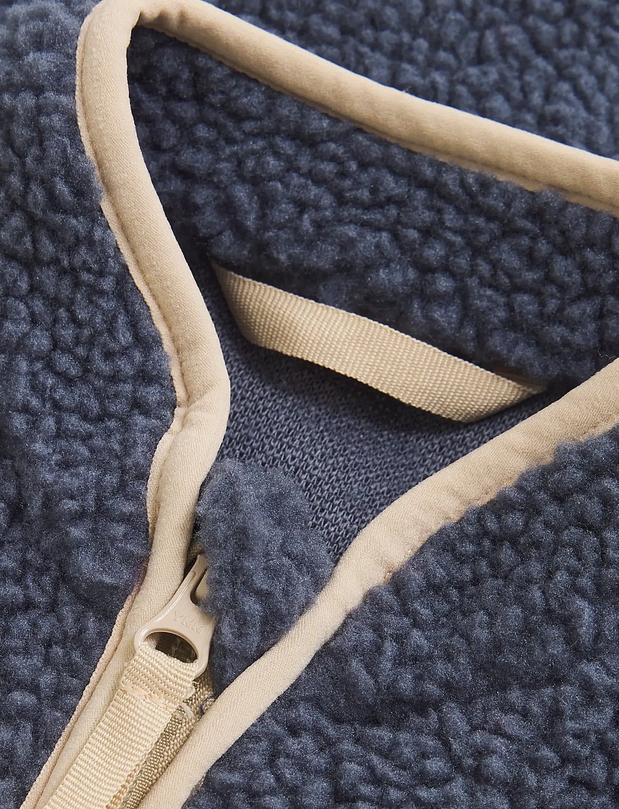 CeLaVi - Boys Teddy Fleece Jacket - fleece jackets - flint stone - 3