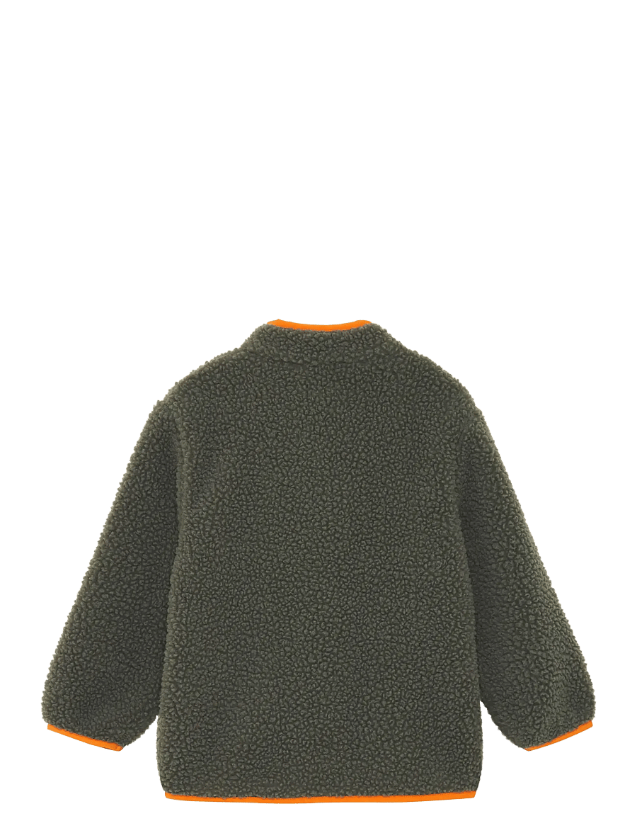 CeLaVi - Boys Teddy Fleece Jacket - fliisjakid - mulled basil - 2