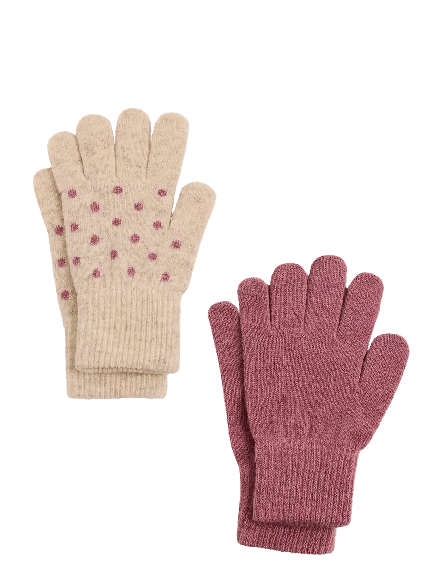 CeLaVi - Magic Gloves 2-PACK - handsker - nostalgia rose - 0