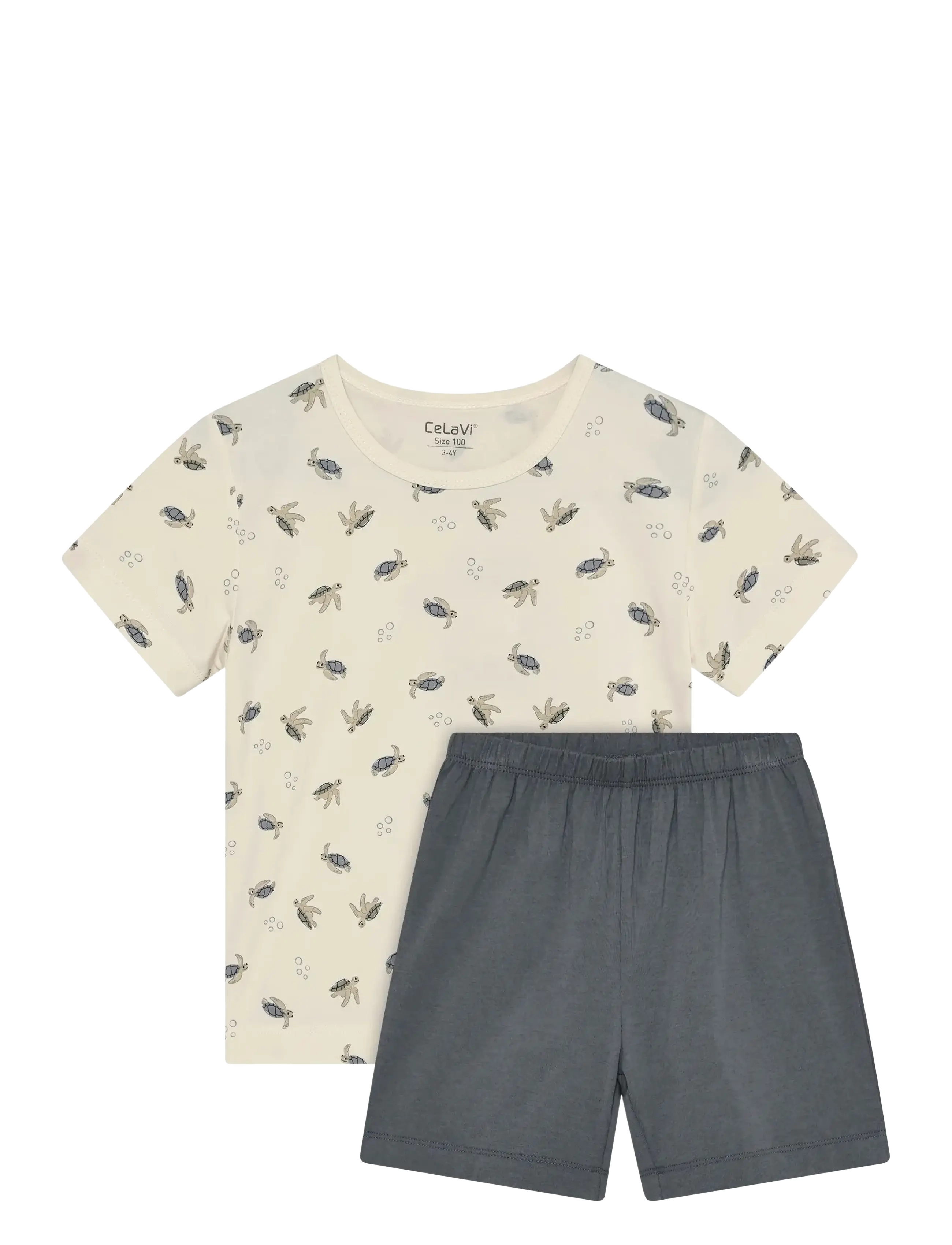 CELAVI Summer Pyjamas Set -Jungen Cream - 90 - Kinder