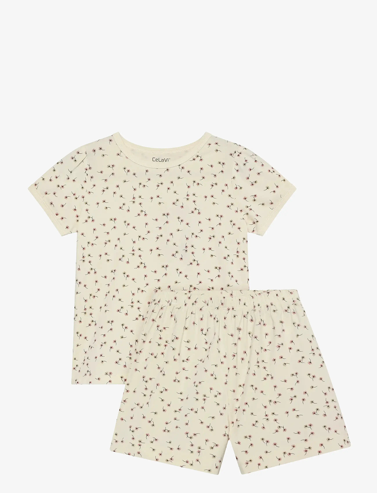 CeLaVi - Summer Pyjamas Set - GIRL - pyjamassæt - shadow gray - 1