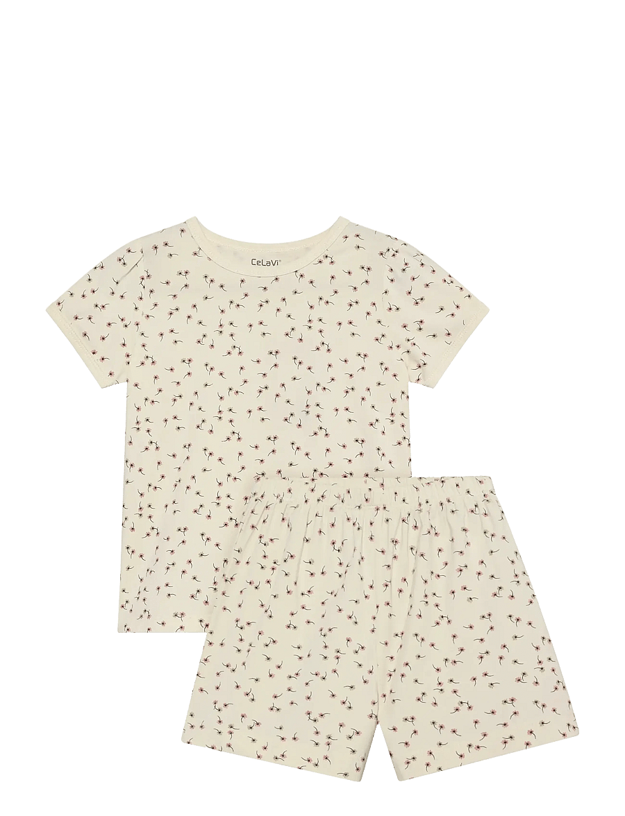 CeLaVi - Summer Pyjamas Set - GIRL - sets - shadow gray - 1