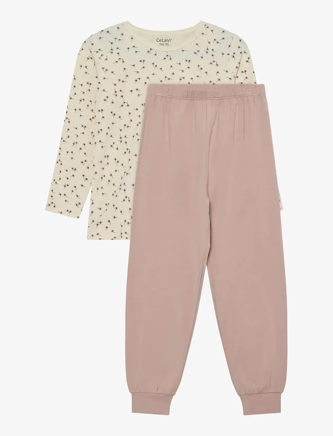 CeLaVi - Pyjamas Set - GIRL - setit - shadow gray - 0