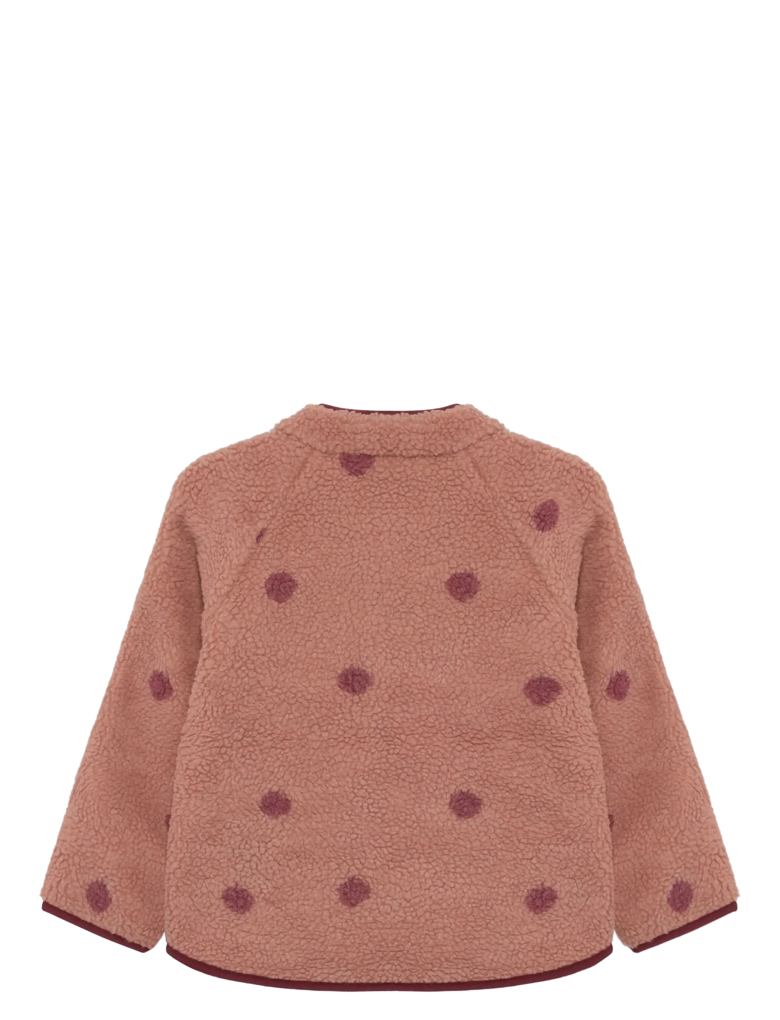 CeLaVi - Teddy Fleece Jacket - fliisjakid - burlwood - 1