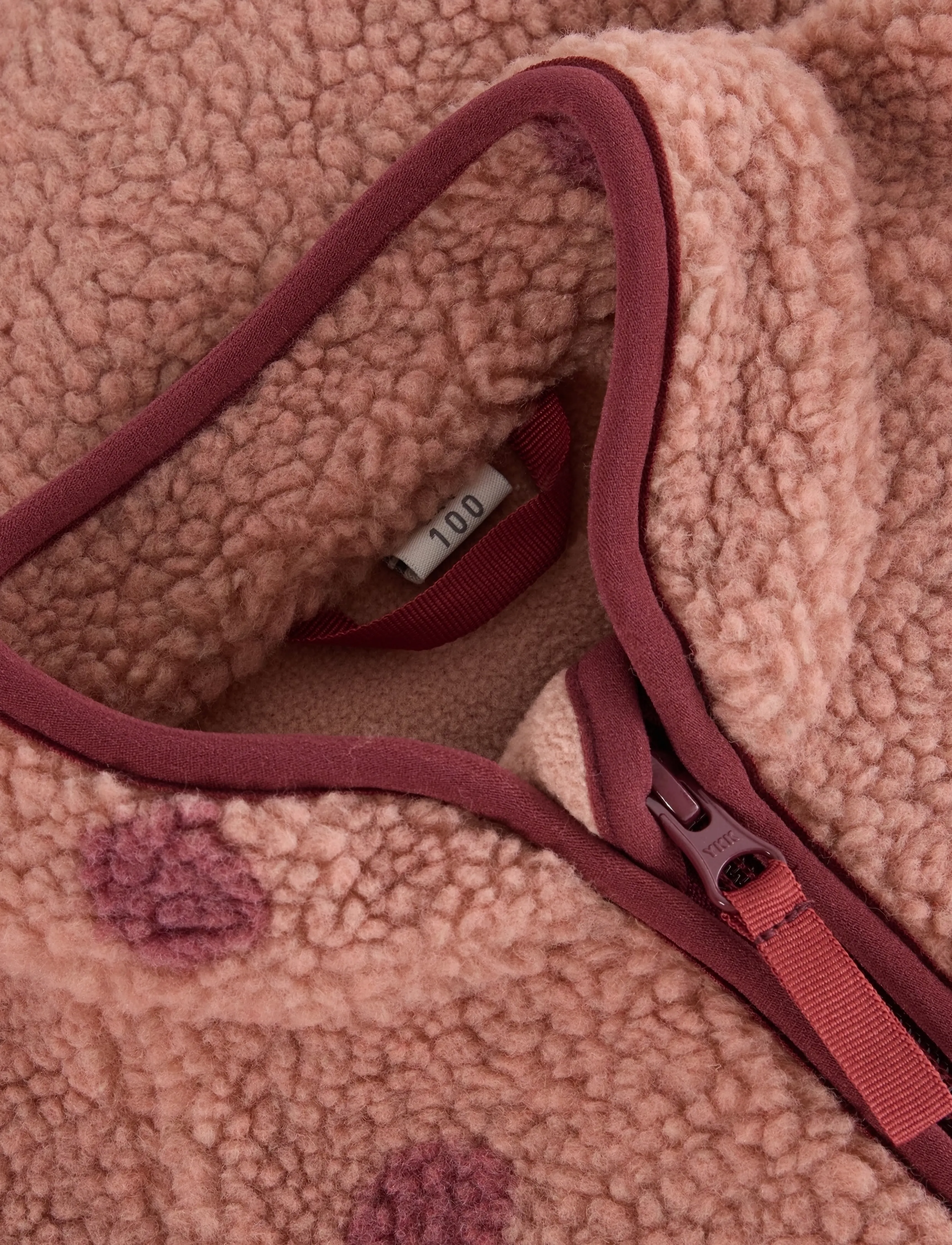 CeLaVi - Teddy Fleece Jacket - burlwood - 2