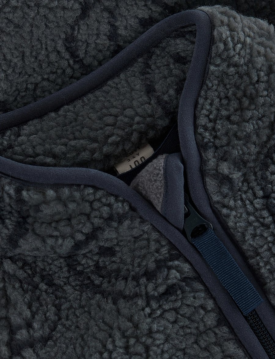CeLaVi - Teddy Fleece Jacket - fliisjakid - stormy weather - 3