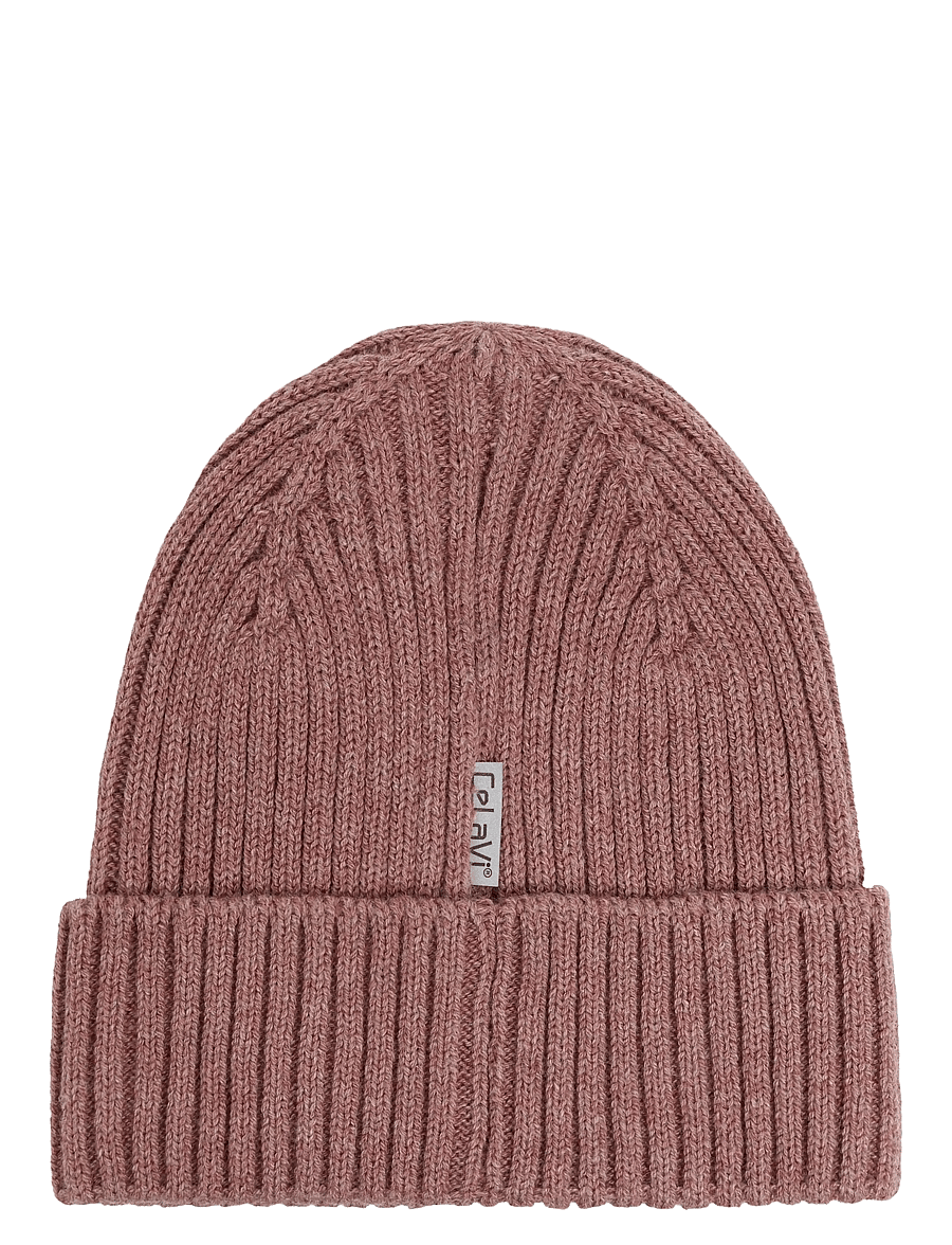 CeLaVi - Beanie - Knitted - beanies - burlwood melange - 1