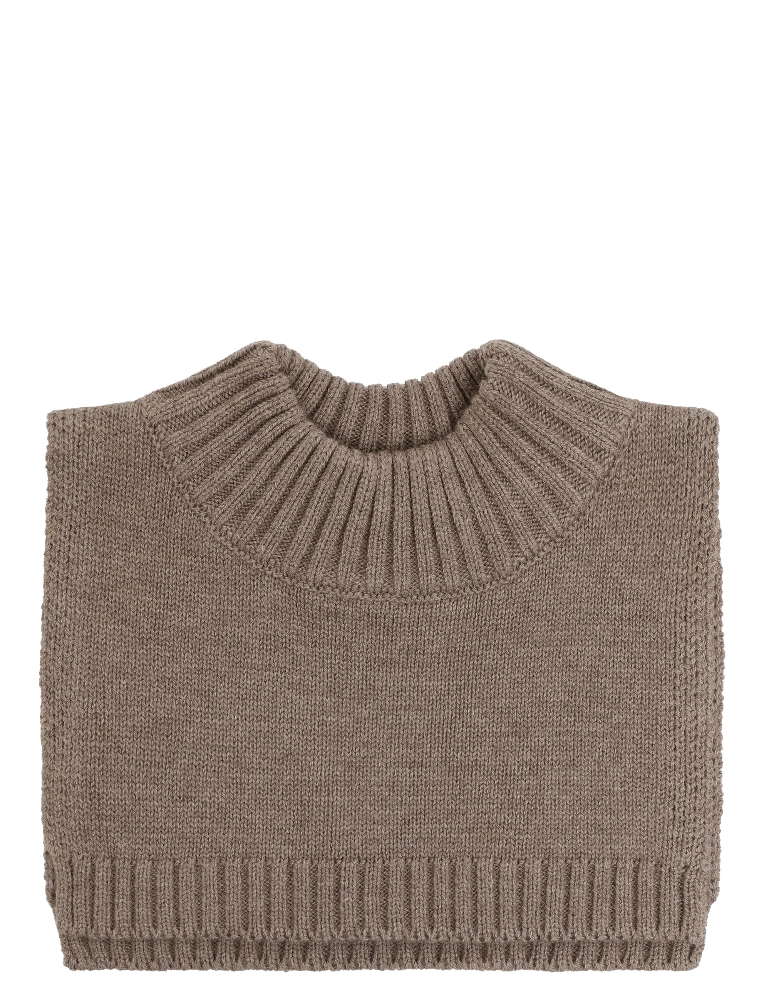 CeLaVi Neck Warmer - Knitted - Kaklo movos - FUNGI MELANGE / brown