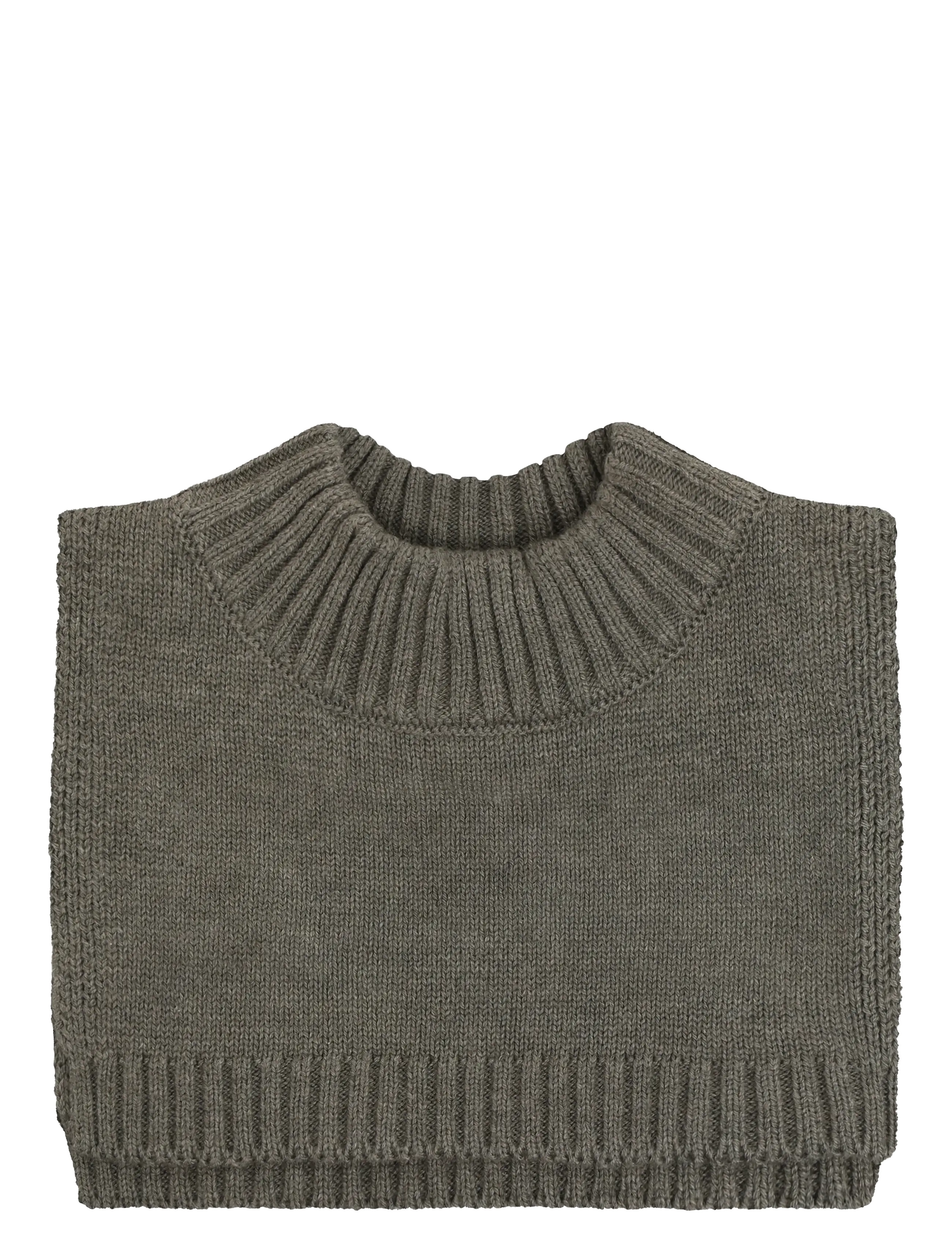CeLaVi Neck Warmer - Knitted - Kaklo movos - MULLED BASIL MELANGE / khaki/green