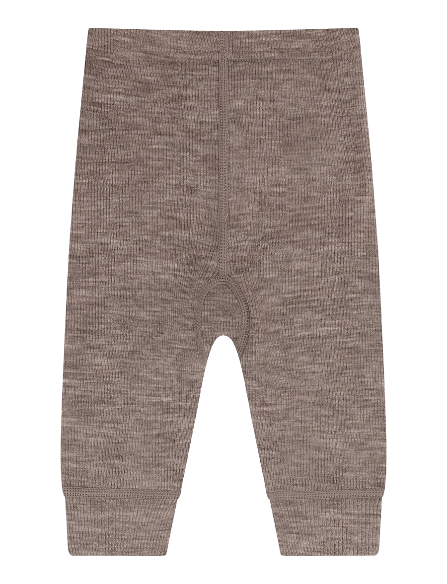 CeLaVi - Leggings - SOLID - beebi alusriided - walnut melange - 2