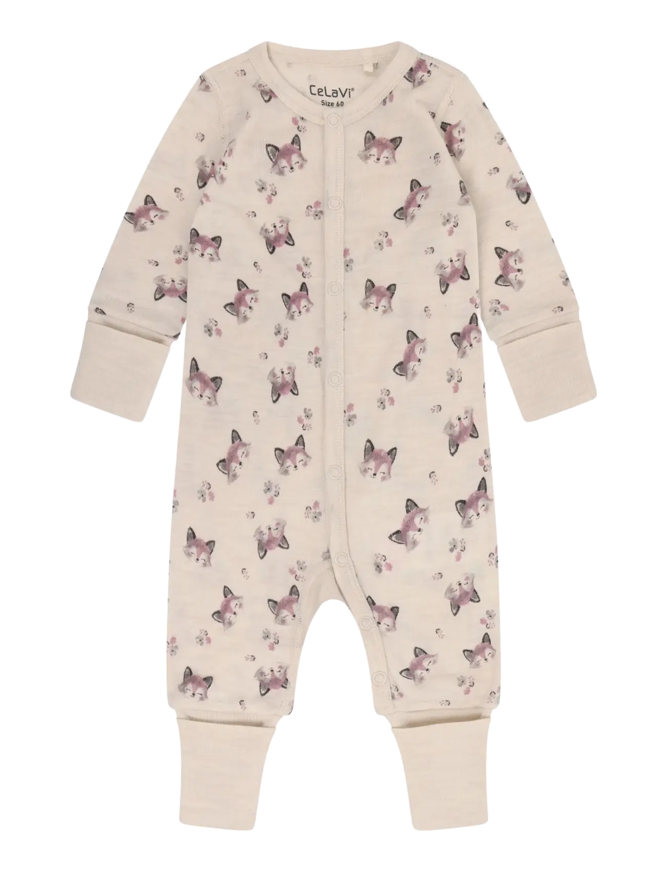 CeLaVi Jumpsuit - AOP - Beebiriided - LILAS / cream