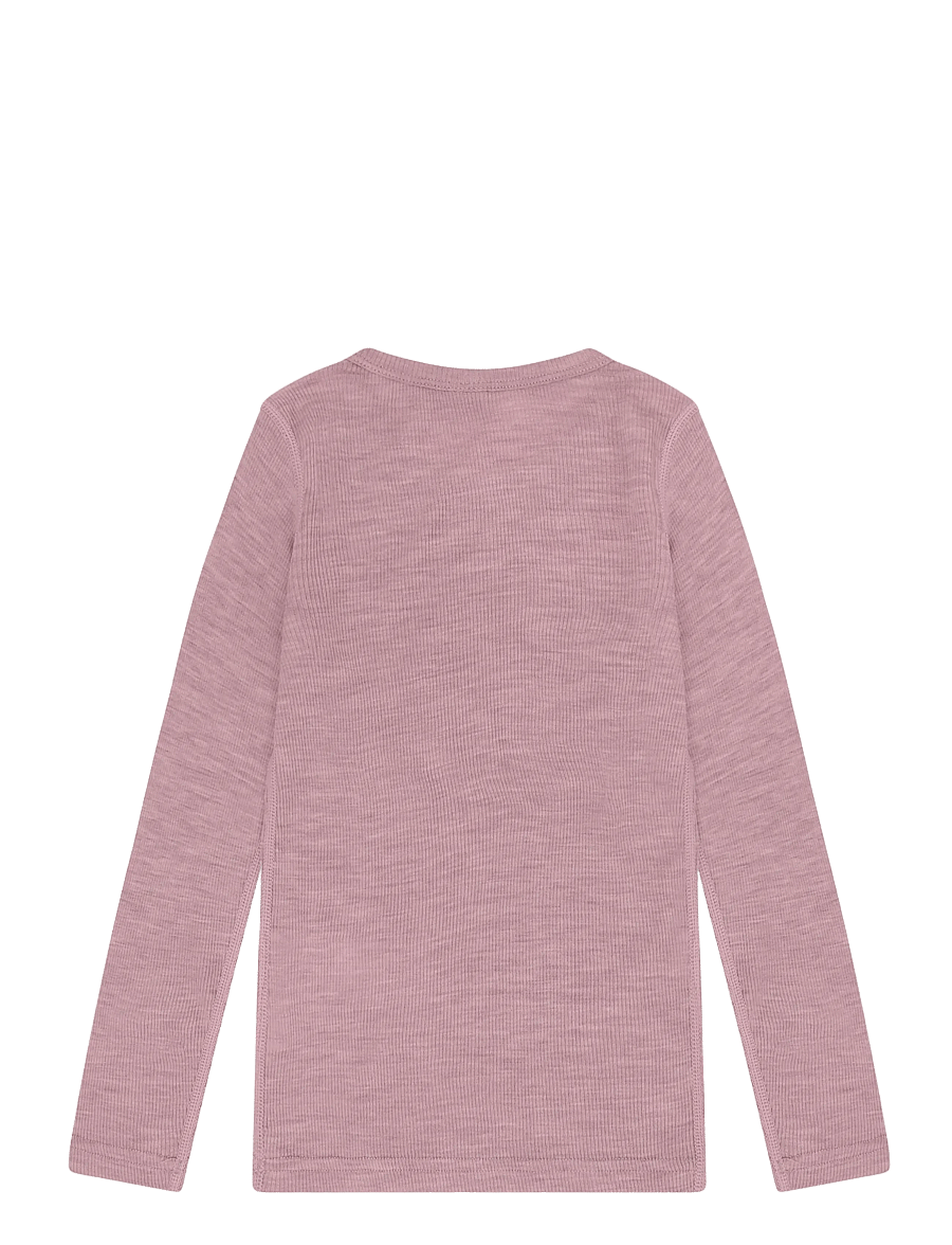 CeLaVi - Blouse LS - SOLID - langärmelig - lilas melange - 1