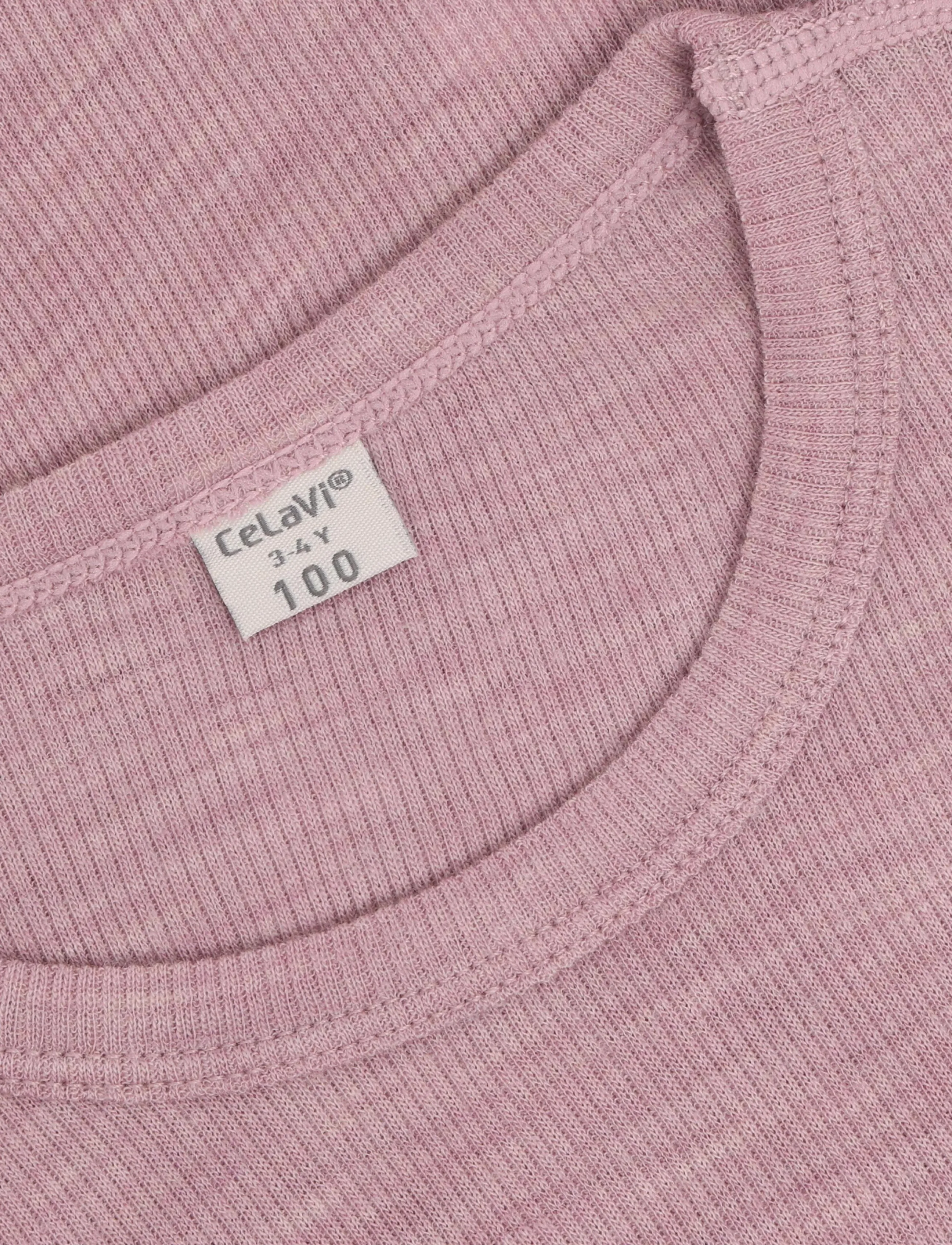 CeLaVi - Blouse LS - SOLID - long-sleeved t-shirts - lilas melange - 2