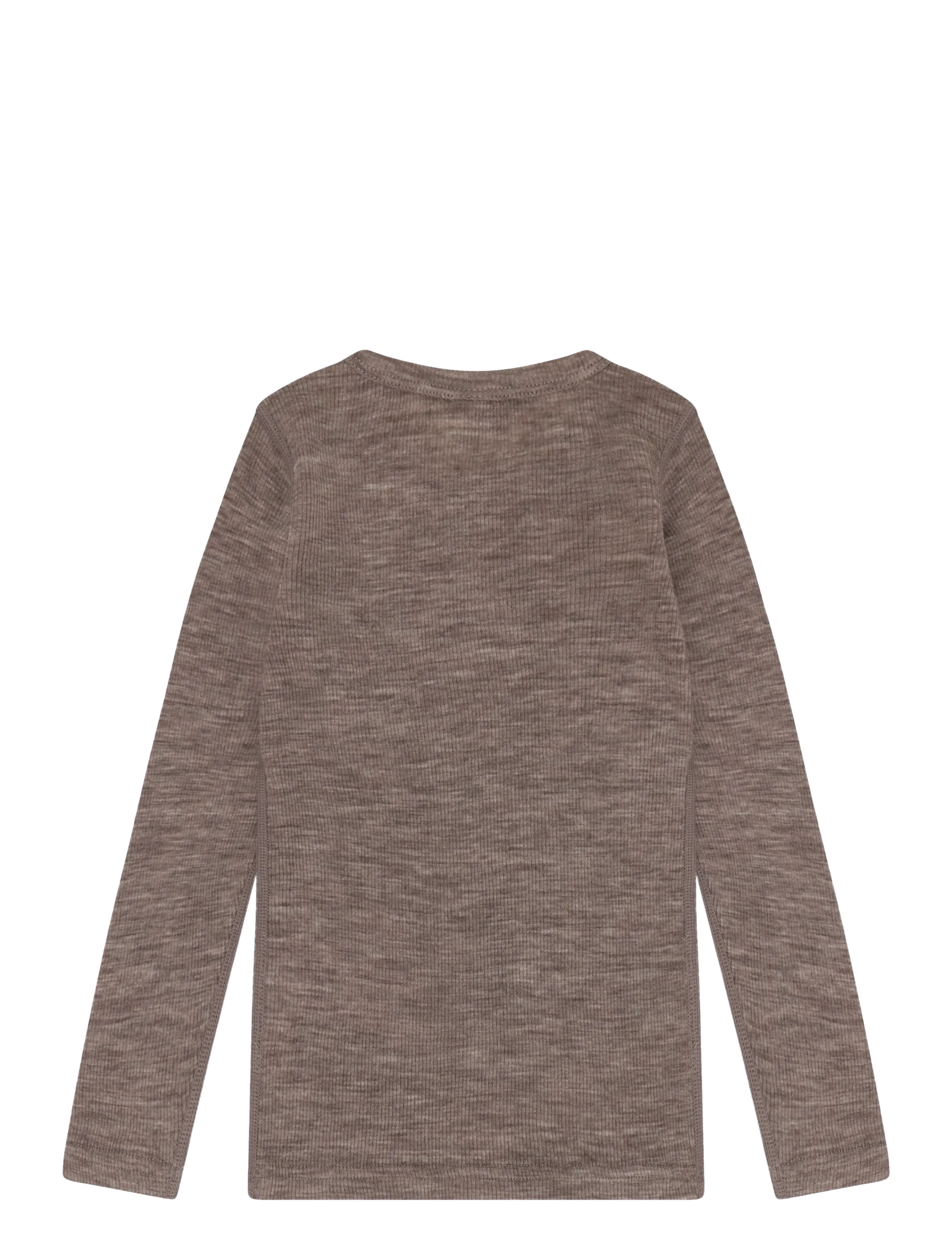CeLaVi - Blouse LS - SOLID - long-sleeved t-shirts - walnut melange - 2