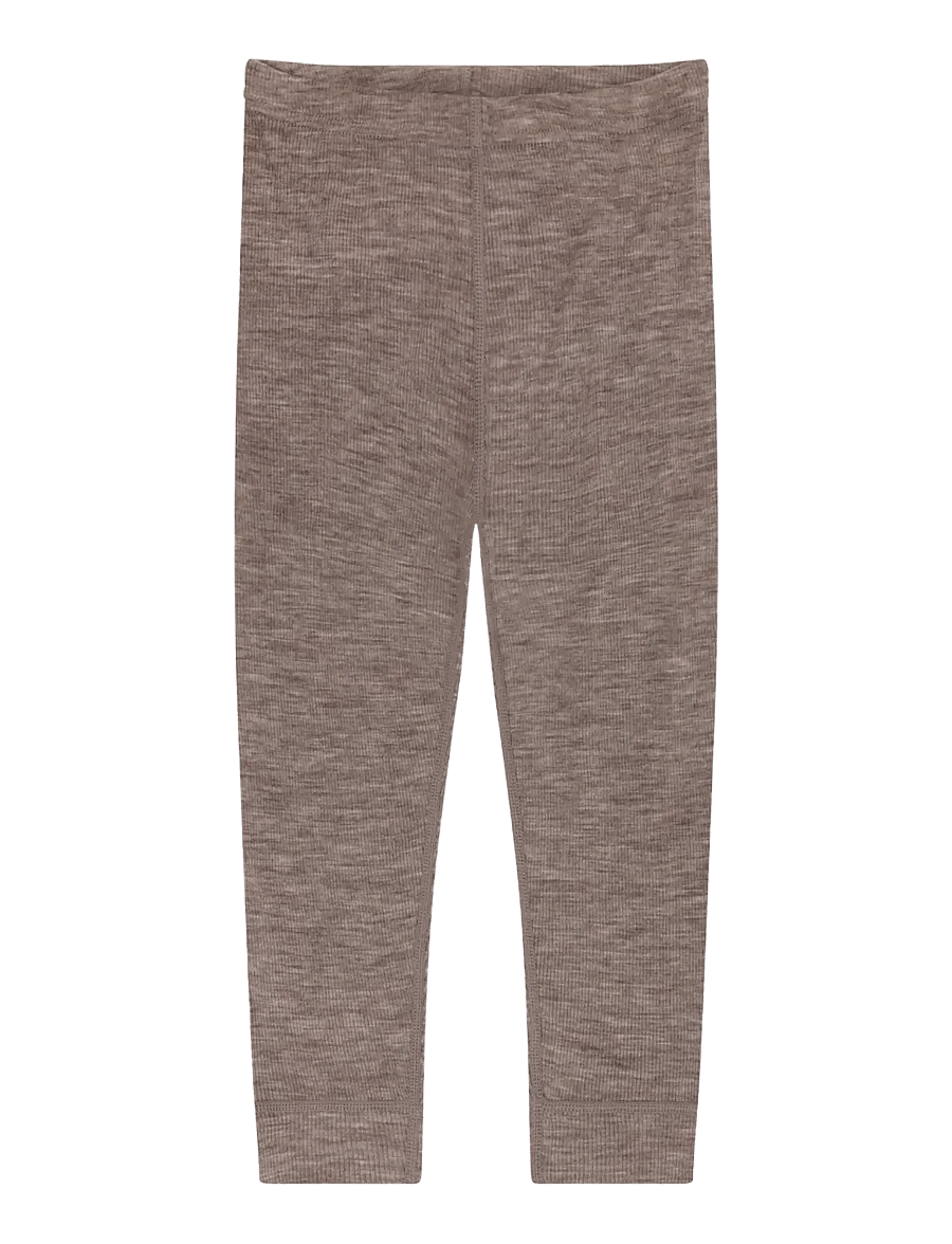 CeLaVi - Leggings - SOLID - beebi alusriided - walnut melange - 1
