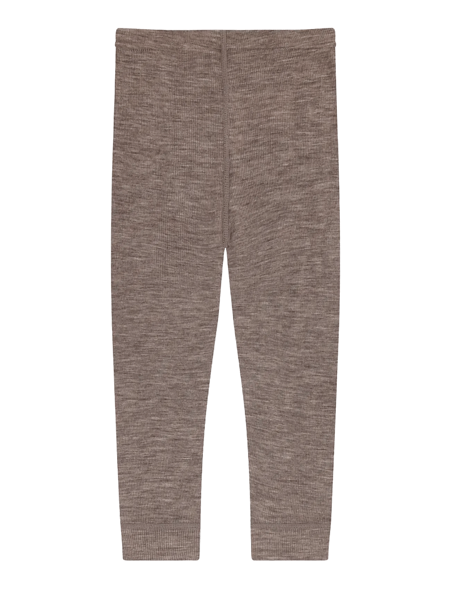 CeLaVi - Leggings - SOLID - beebi alusriided - walnut melange - 2