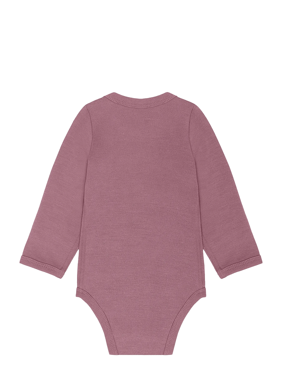 CeLaVi - Body LS - Solid - base layer baby - grape shake melange - 1