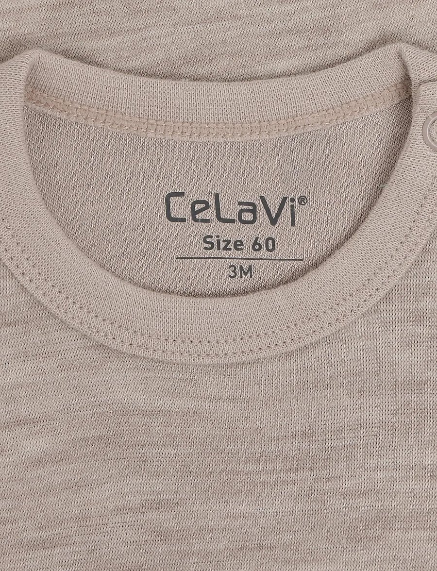 CeLaVi - Body LS - Solid - base layer baby - mocha meringue melange - 2