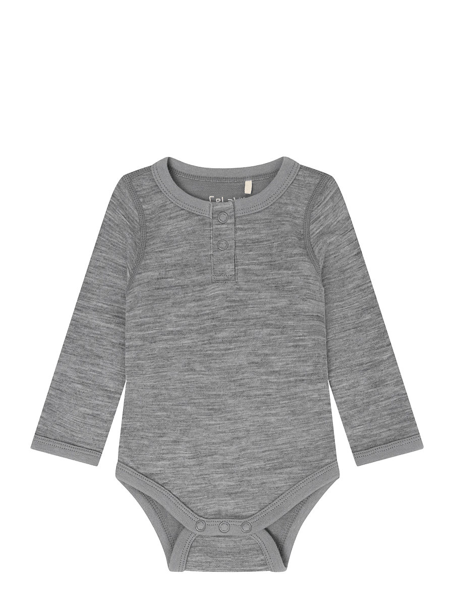 CeLaVi - Body LS - Solid - quiet shade melange - 0