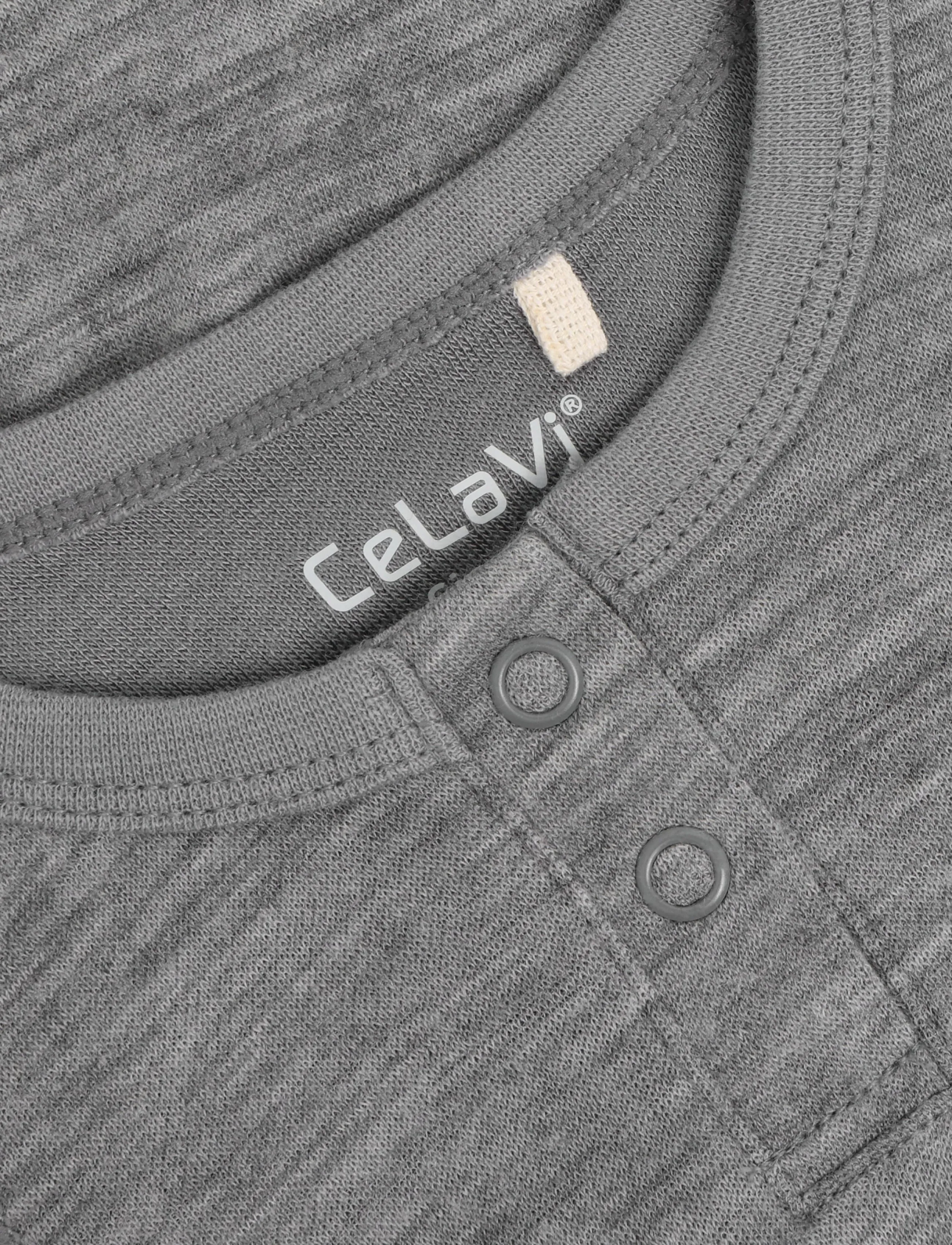 CeLaVi - Body LS - Solid - quiet shade melange - 2