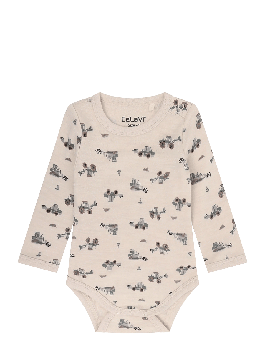 CeLaVi - Body LS - AOP - quiet shade - 1