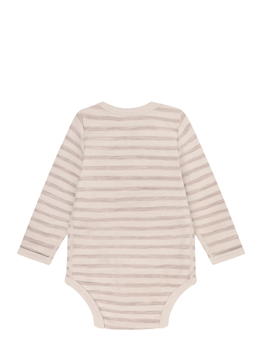 CeLaVi - Body LS - YD Stripe - beebi alusriided - mocha meringue - 1