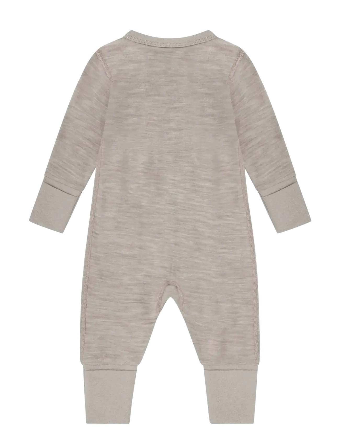 CeLaVi - Jumpsuit LS - SOLID - funkionsunterwäsche - baby - mocha meringue melange - 1