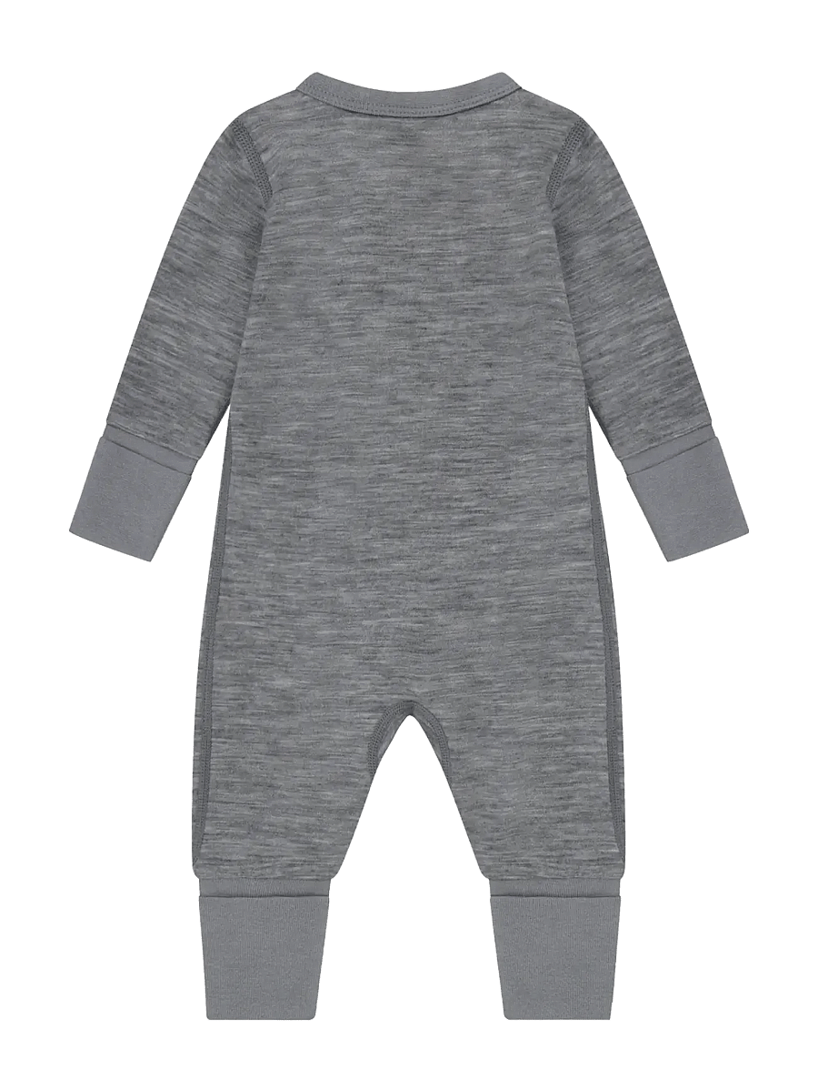 CeLaVi - Jumpsuit LS - SOLID - quiet shade melange - 1
