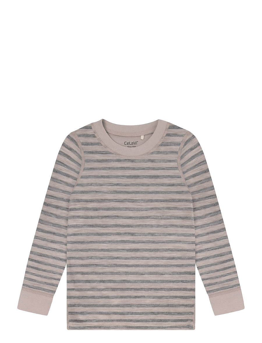 CeLaVi - Blouse LS - YD Stripe - langärmelig - quiet shade - 1