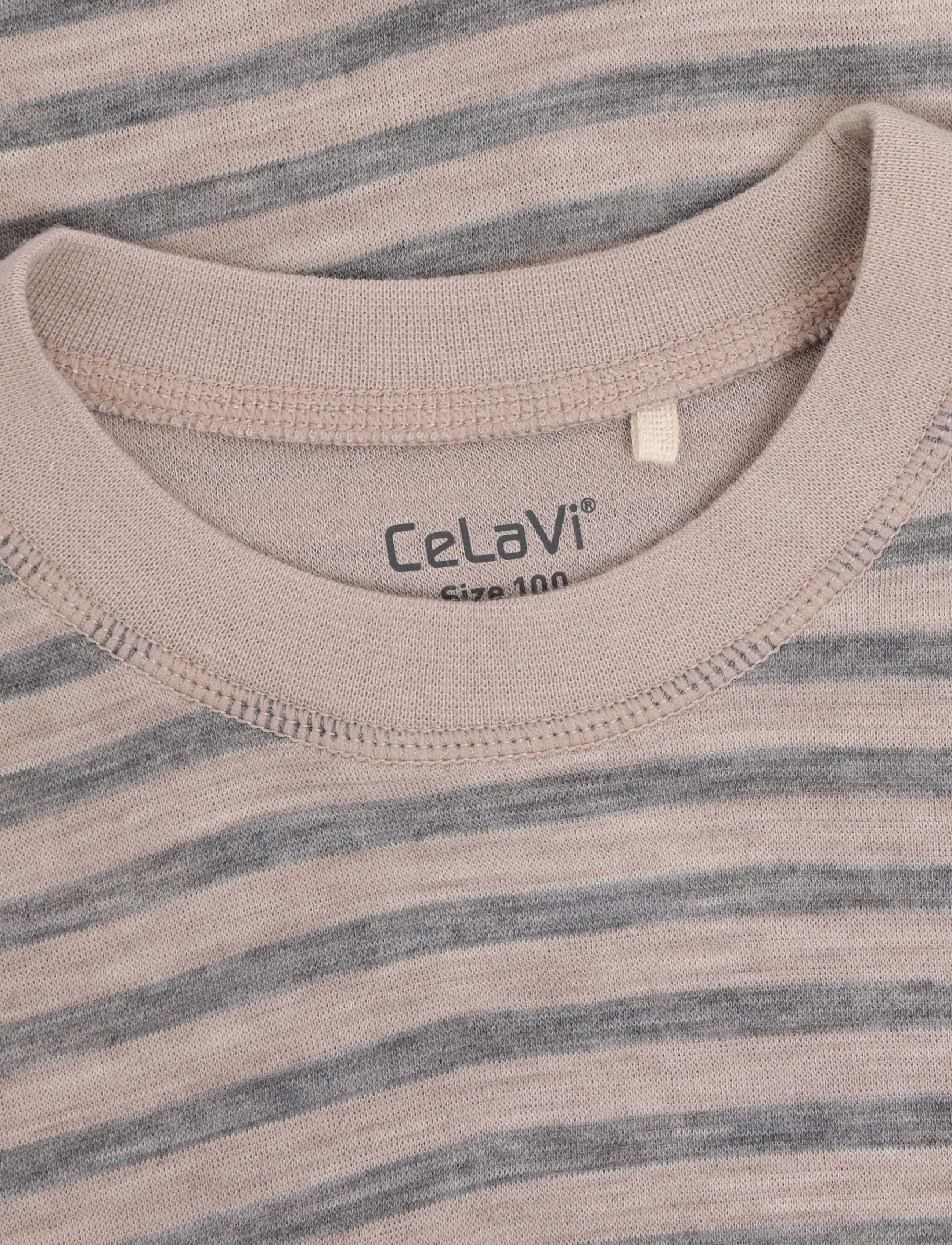 CeLaVi - Blouse LS - YD Stripe - langärmelig - quiet shade - 4
