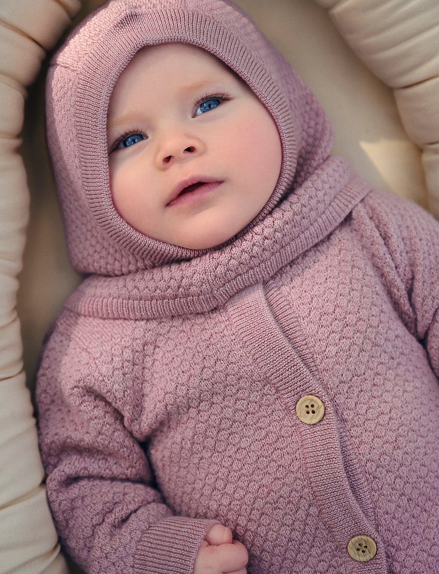 CeLaVi - Balaclava - Knitted - winteraccessoires - lilas melange - 0